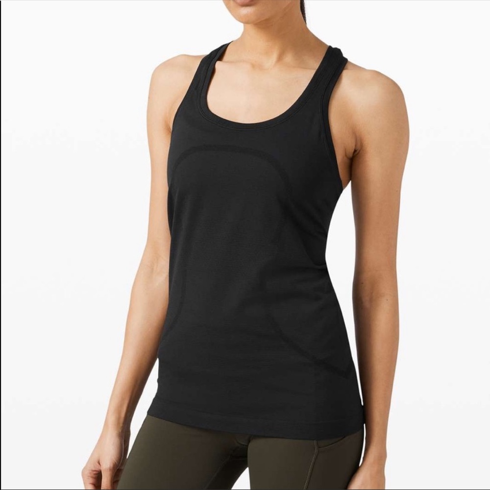Lululemon Swiftly tech Razorback 2.0 black